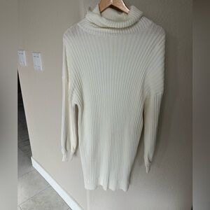 Women’s SMALL turtleneck sweater dress